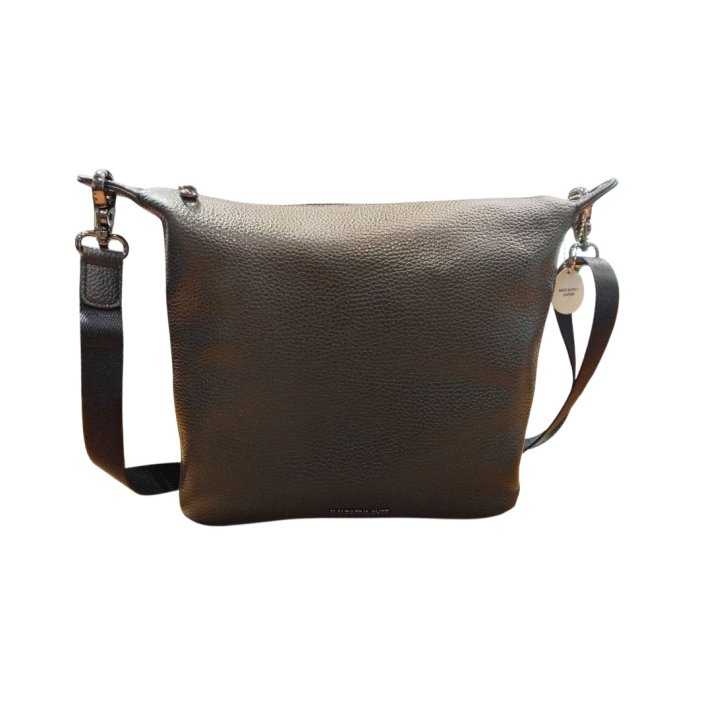 MANDARINA DUCK MELLOW LEATHER Handtasche nero